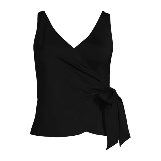 Women's Side Tie Tankini Top - primary