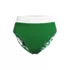 Women's Reversible Ultra High Leg High Waisted Bikini Swim Bottoms, Front