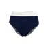 Women's Reversible Ultra High Leg High Waisted Bikini Swim Bottoms, Front