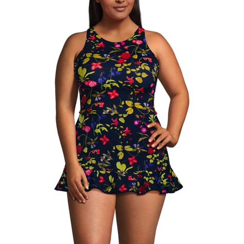 Women's High Neck Racerback Midkini Top - image 2