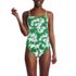 Women's Reversible Scoop Neck Tie Back Tankini Swimsuit Top, alternative image