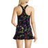 Women's High Neck Racerback Midkini Top, Back