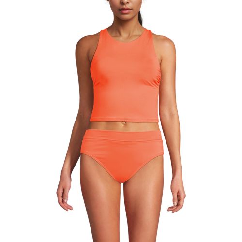 Women's High Neck Racerback Midkini Top - image 5