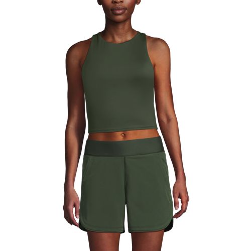 Women's High Neck Racerback Midkini Top - image 2