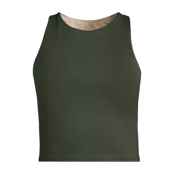 Women's High Neck Racerback Midkini Top - primary