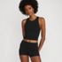 Women's High Neck Racerback Midkini Top, Front