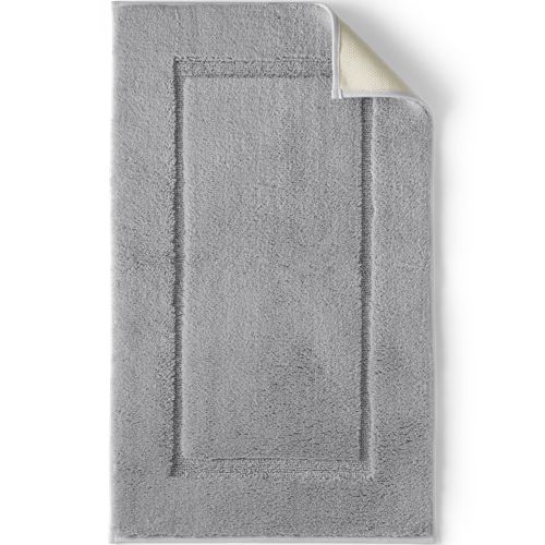 Cotton Non-skid Small Bath Rug 16x23, Front