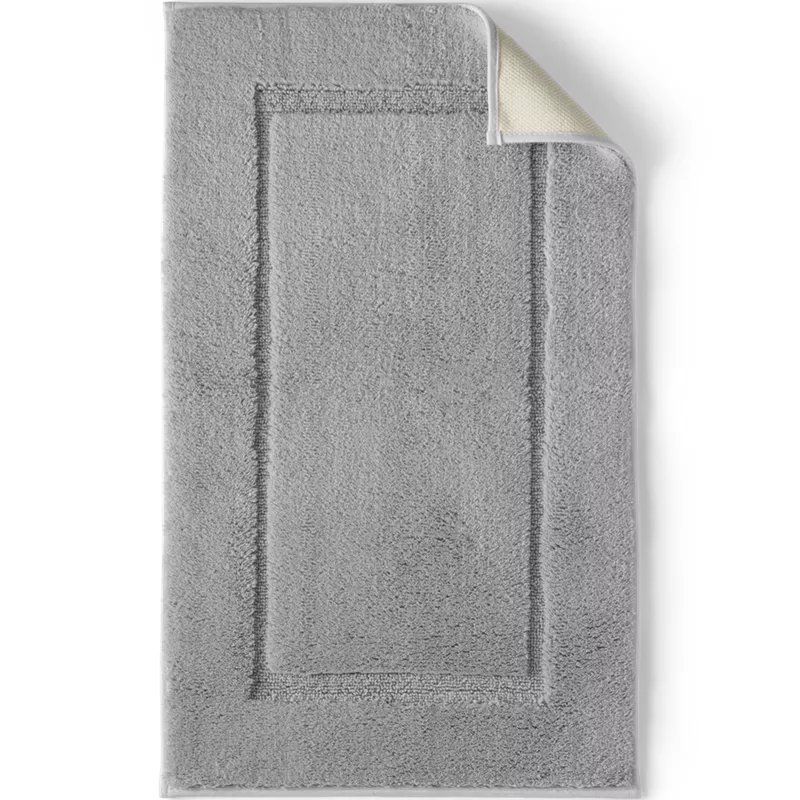 Cotton Non-skid Small Bath Rug 16x23, Front