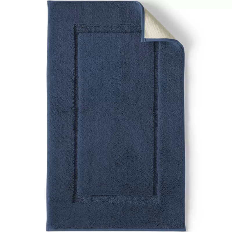 Cotton Non-skid Small Bath Rug 16x23, Front