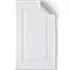 Cotton Non-skid Small Bath Rug 16x23, Front