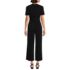 Women's Cupro Tie Waist Jumpsuit, Back