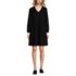 Women's Pinwale Cord V Neck Dress, Front