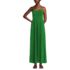 Women's Cupro Bandeau Maxi Dress with Removable Straps, alternative image