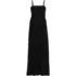 Women's Cupro Bandeau Maxi Dress with Removable Straps, alternative image