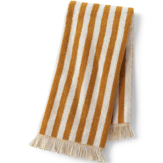 Cotton Yarn-dyed Stripe Hand Towel - primary