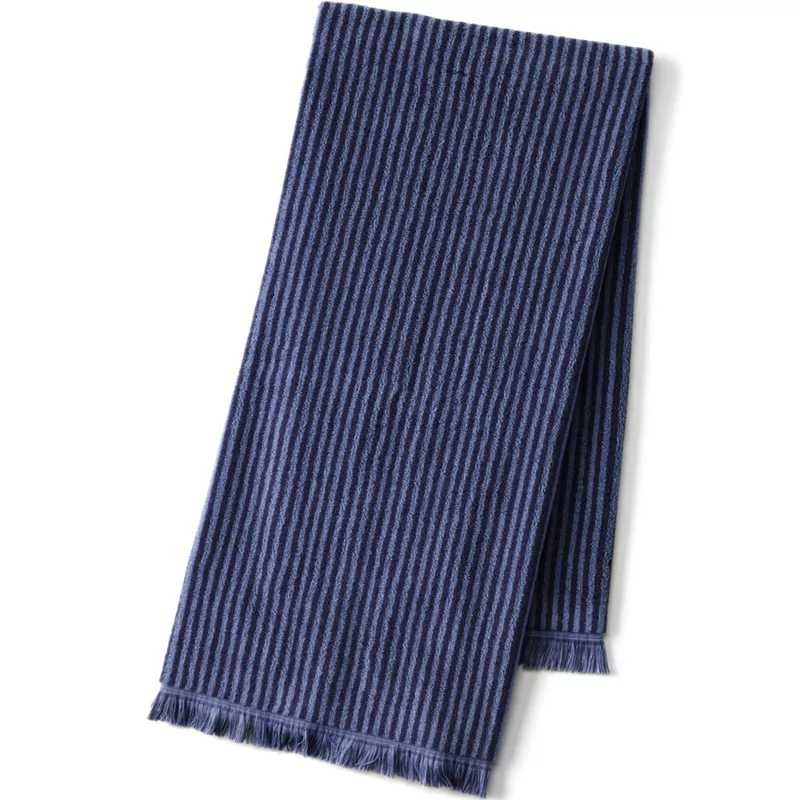 Cotton Yarn-dyed Stripe Bath Towel, Front