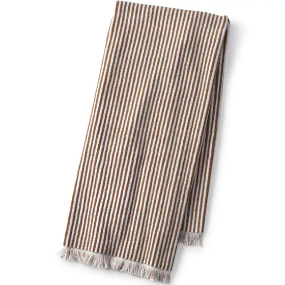 Cotton Yarn-dyed Stripe Bath Towels - primary