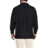 Men's Big Lined Waffle Shirt Jacket, Back