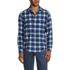 Men's Long Sleeve Woven Waffle Work Shirt, Front