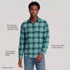 Men's Tall Long Sleeve Woven Waffle Work Shirt, alternative image