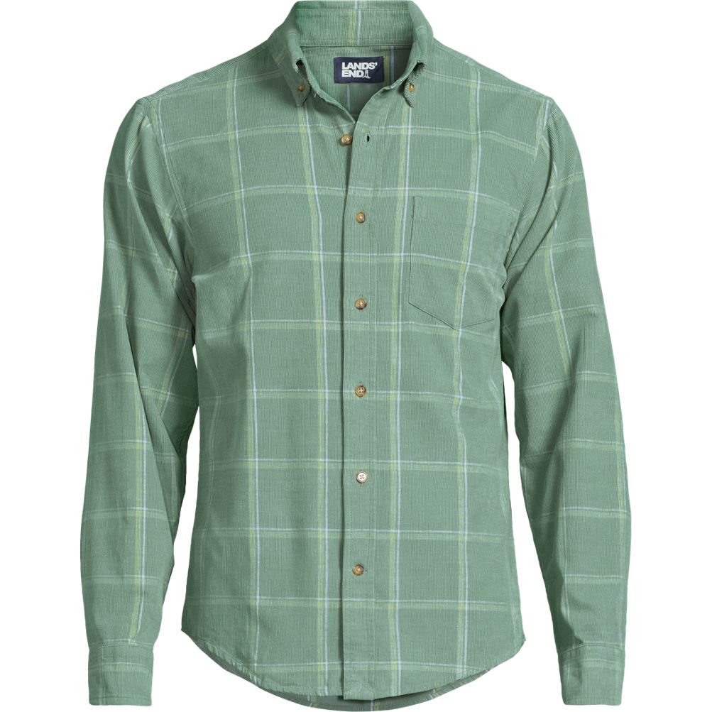 Men's Pinwale Corduroy Shirt | Lands' End