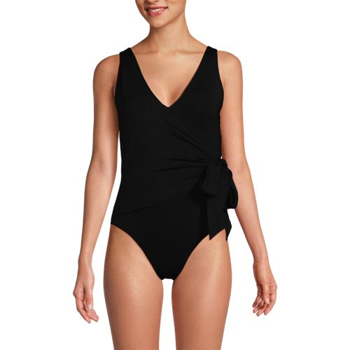 Women's Side Tie Wrap One Piece Swimsuit - image 5