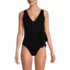Women's Side Tie Wrap One Piece Swimsuit, Front