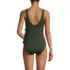 Women's Side Tie Wrap One Piece Swimsuit, Back