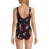 Women's Side Tie Wrap One Piece Swimsuit, Back