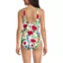 Women's Side Tie Wrap One Piece Swimsuit, Back