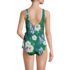 Women's Side Tie Wrap One Piece Swimsuit, Back