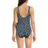 Women's Side Tie Wrap One Piece Swimsuit, Back