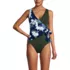 Women's Side Tie Wrap One Piece Swimsuit, Front