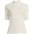 Women's Wide Rib Mock Turtleneck, Front