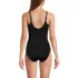 Women's Tugless Thin Strap One Piece Swimsuit, Back
