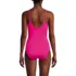 Women's Tugless Thin Strap One Piece Swimsuit, Back