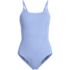 Women's Tugless Thin Strap One Piece Swimsuit, Front