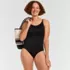 Women's Tugless Thin Strap One Piece Swimsuit, alternative image