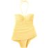 Women's Ruched Multi-Way Mini Swim Dress Swimsuit, alternative image