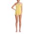 Women's Ruched Multi-Way Mini Swim Dress Swimsuit, alternative image