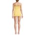Women's Ruched Multi-Way Mini Swim Dress Swimsuit, alternative image