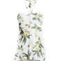 Women's Ruched Multi-Way Sweetheart Halter Swim Dress One Piece Swimsuit