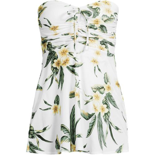 plus size halter top swim dress Antonia