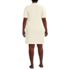 Women's Plus Size Knit Rib Mock Neck Dress, Back
