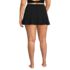 Women's Plus Size Sculpting Suit High Waisted Mini Swim Skirt, Back