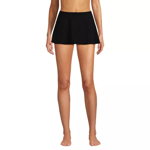 Women's Sculpting Suit High Waisted Mini Swim Skirt, Front