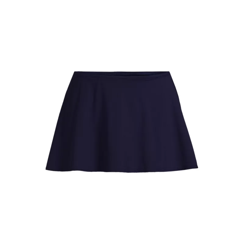 Women's Sculpting Suit High Waisted Mini Swim Skirt, Front