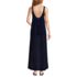Women's Cotton Gauze Scoop Neck Swim Cover-up Maxi Dress, Back