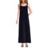 Women's Cotton Gauze Scoop Neck Swim Cover-up Maxi Dress, Front