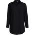 Women's Cotton Gauze Button Down Swim Cover-up Shirt Dress, Front